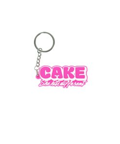 Alternative view of CAKE Logo Keychain